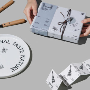 eco-friendly coated paperboard food packaging box for fresh meat and frozen products