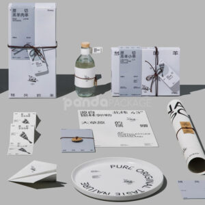 eco-friendly coated paperboard food packaging box for fresh meat and frozen products