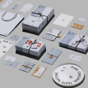 eco-friendly coated paperboard food packaging box for fresh meat and frozen products