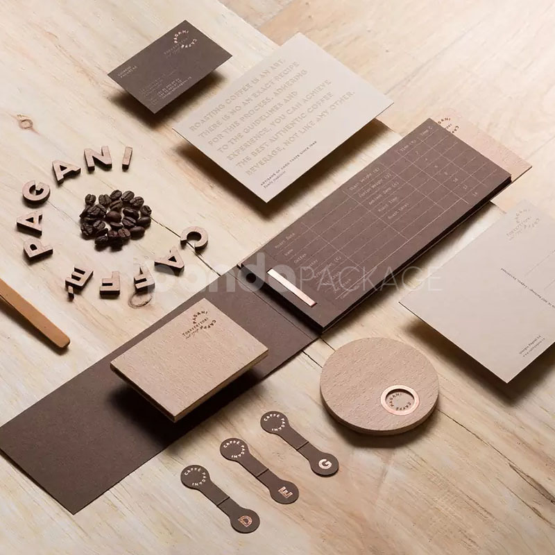 luxury round paper tube coffee packaging canister with eco-friendly paperboard material