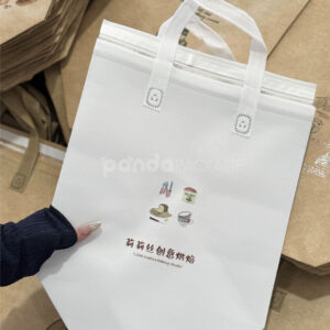 eco-friendly reusable non-woven and insulated bags for bakery products and food packaging