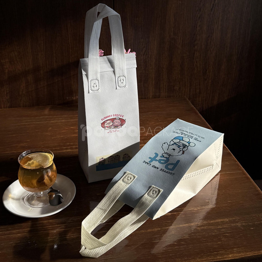 eco-friendly reusable non-woven and insulated bags for bakery products and food packaging