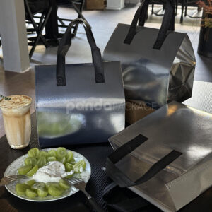 eco-friendly reusable non-woven and insulated bags for bakery products and food packaging