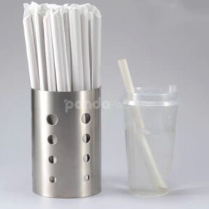eco-friendly biodegradable paper straws for beverages, smoothies, and food service packaging