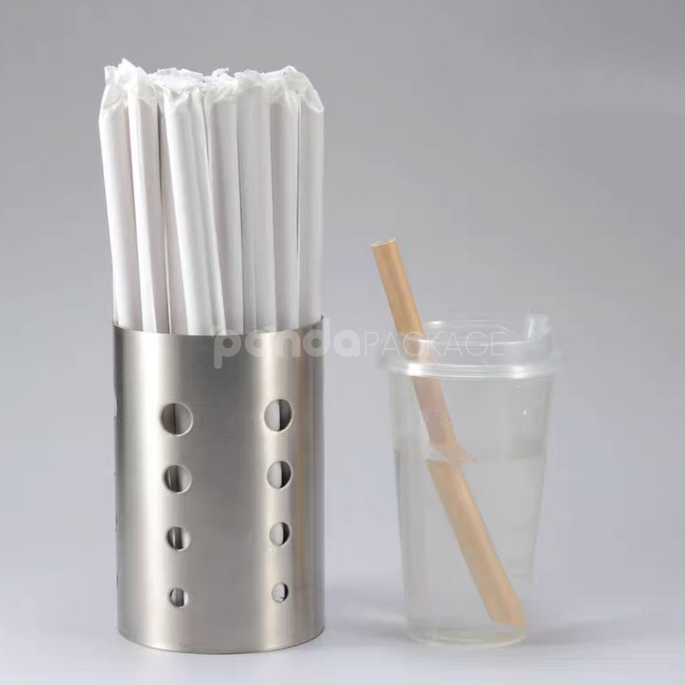 eco-friendly biodegradable paper straws for beverages, smoothies, and food service packaging