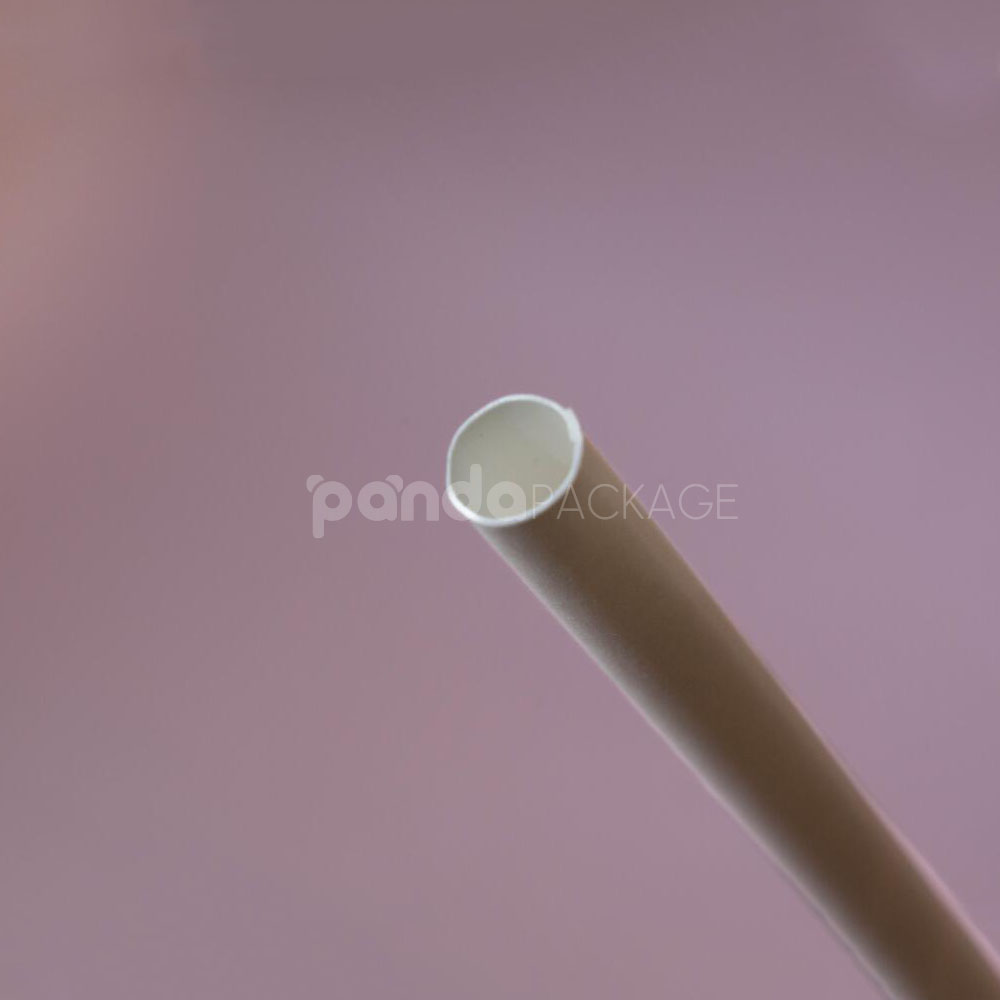 eco-friendly biodegradable paper straws for beverages, smoothies, and food service packaging