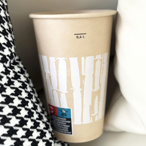 Eco-Friendly Kraft Paper Cups for Hot and Cold Drinks