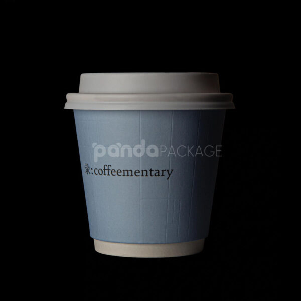 Printed Coffee Paper Cups with Lids for Takeaway