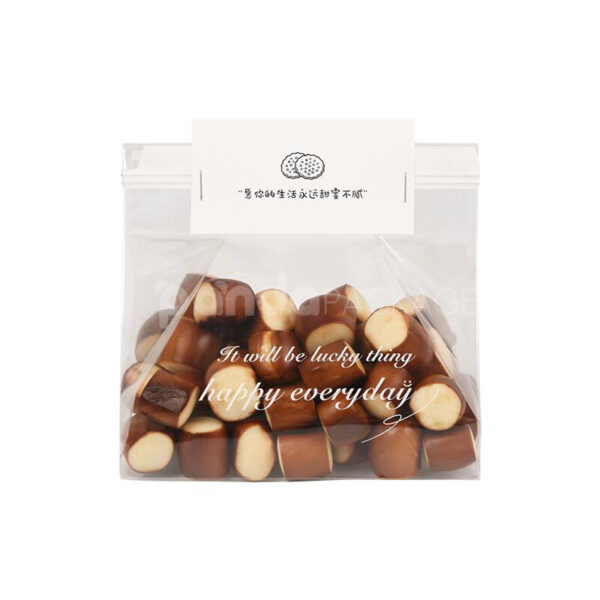 Clear Twist Tie Bakery Bag for Cookies and Bread Packaging