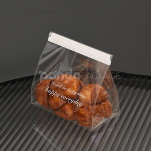clear twist tie bakery bag for cookies bread and snack packaging