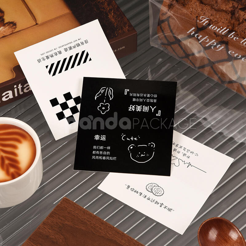 clear twist tie bakery bag for cookies bread and snack packaging