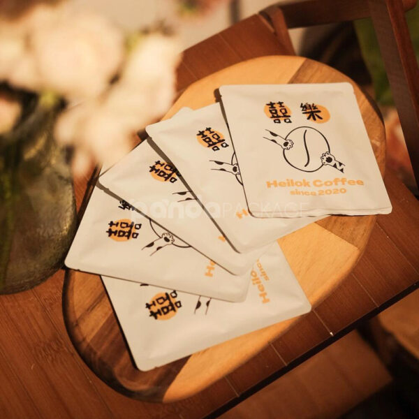 Three-Side Seal Coffee Pouch for Drip and Filter Packaging