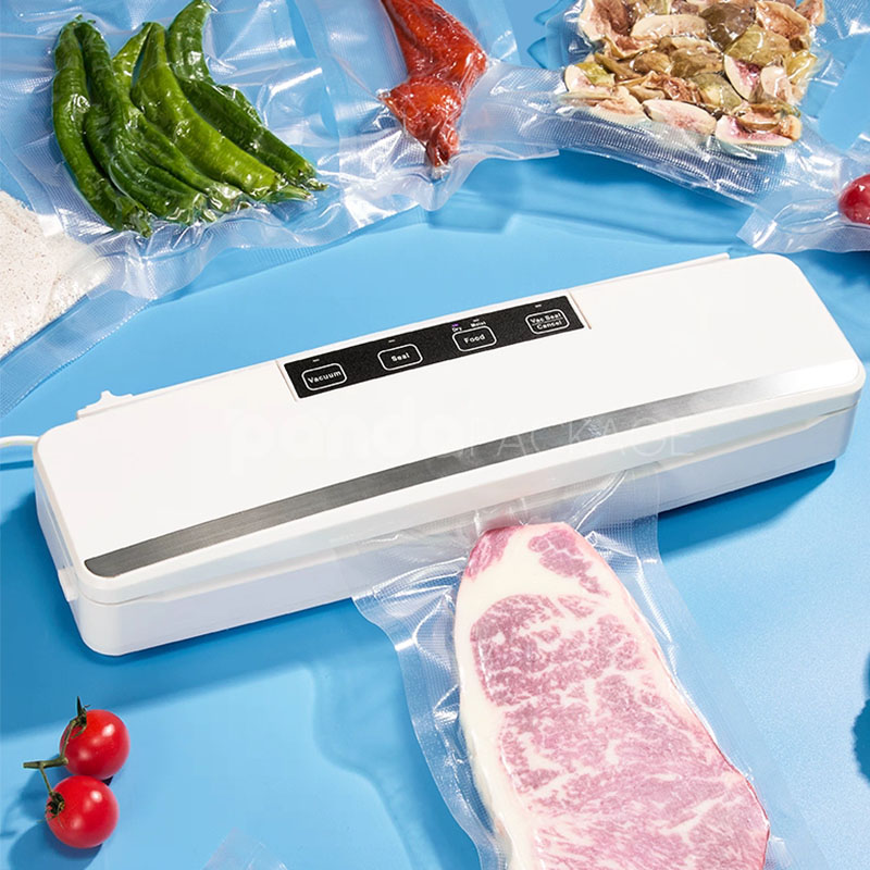 vacuum sealer bags for frozen food packaging, clear food storage bags for meat seafood and vegetables