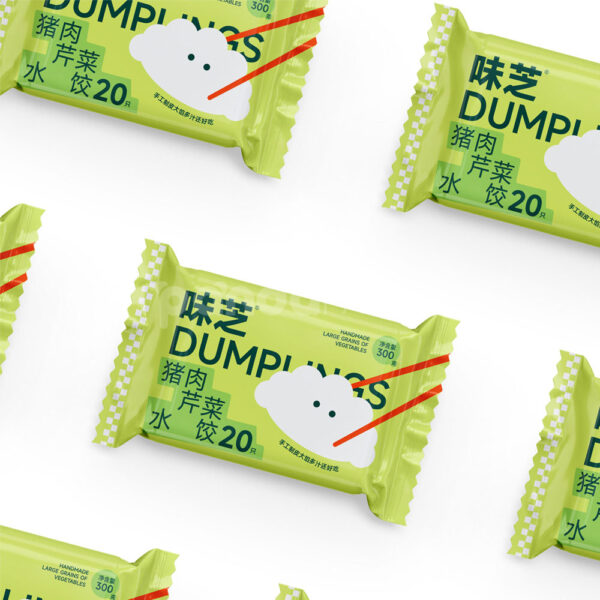 Printed Plastic Bags for Frozen Food Packaging and Storage