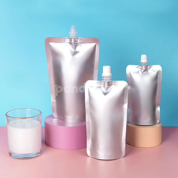 Aluminum Spout Pouch for Liquid Food and Sauce Packaging