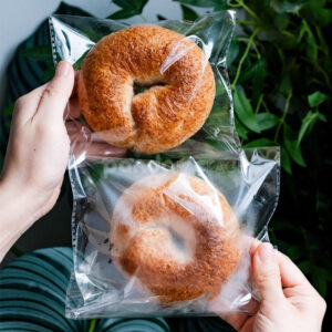 clear plastic packaging bags for bakery bread donuts and frozen food