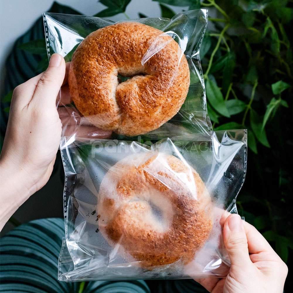 clear plastic packaging bags for bakery bread donuts and frozen food