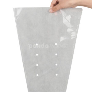 breathable plastic packaging bags with vent holes for fresh grapes and fruits