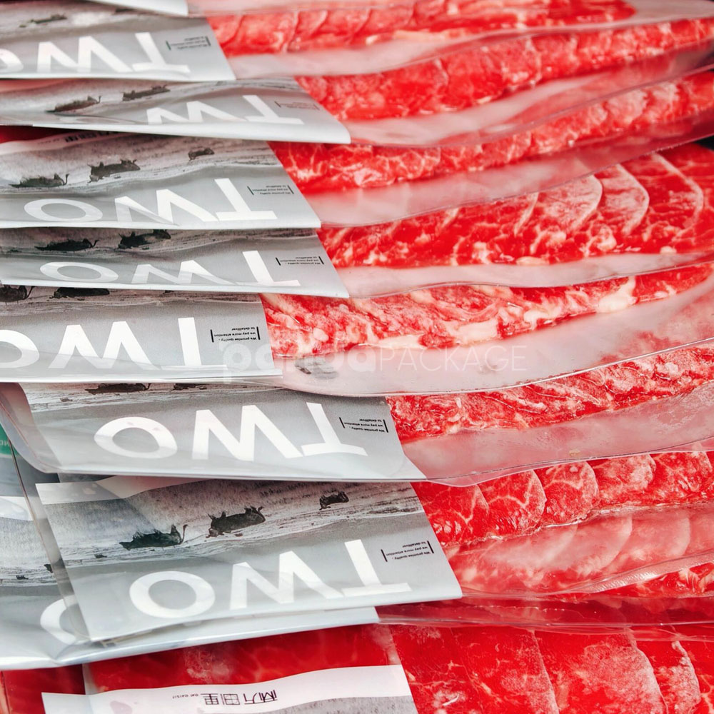 high clarity vacuum skin bags for fresh meat packaging