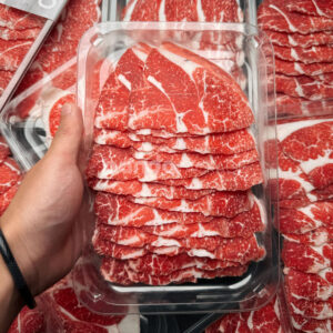 plastic fresh meat trays for beef and seafood packaging
