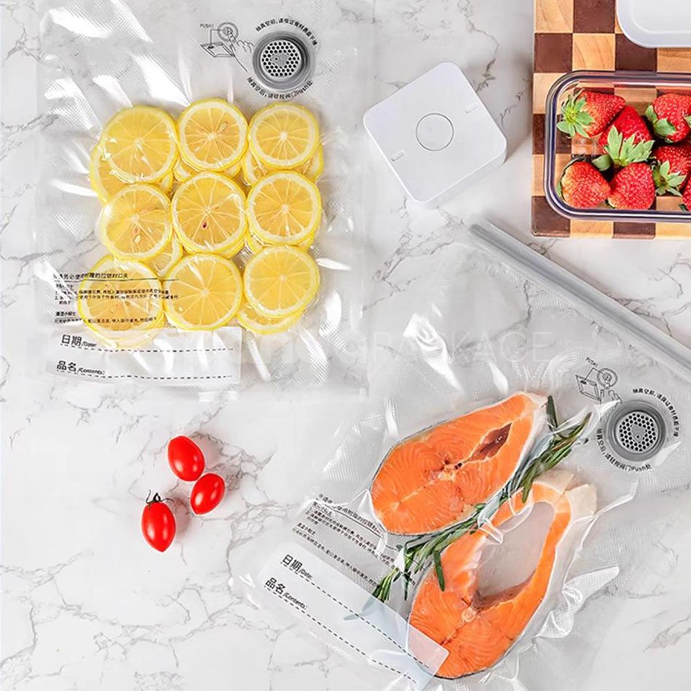 reusable PE PA vacuum sealer bags for food storage