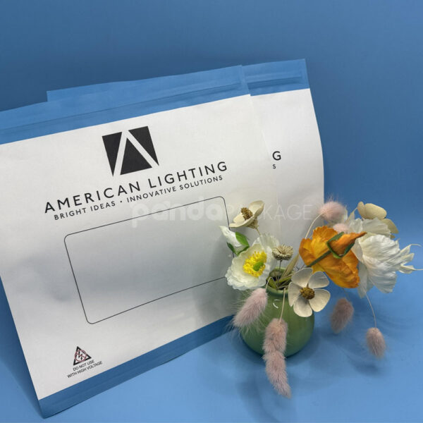 White Kraft Paper Anti-Static Bags for Electronic Packaging