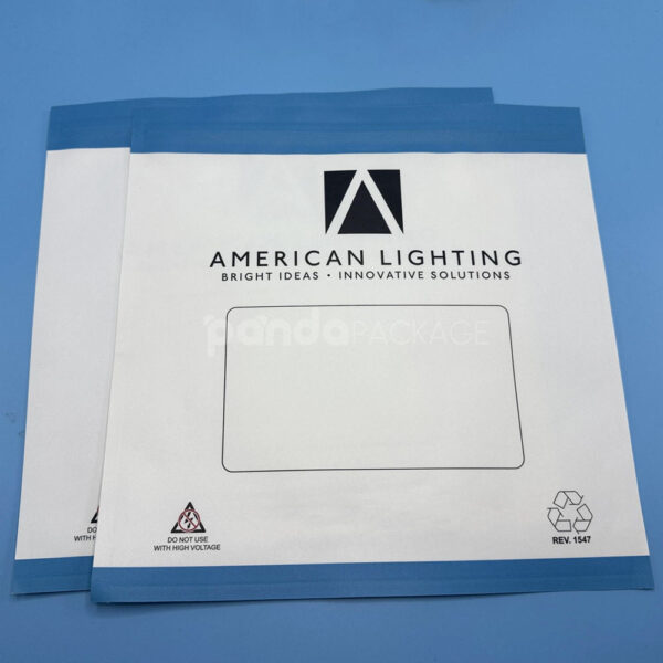 White Kraft Paper Anti-Static Bags for Electronic Packaging