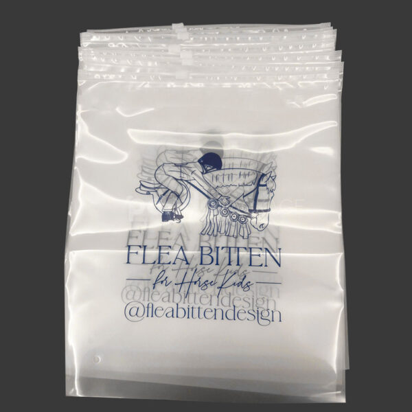Clear Slider Zip Lock Clothing Packaging Bags for Apparel