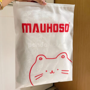 biodegradable frosted slider zip lock clothing packaging bags for apparel retail and eco-friendly brands