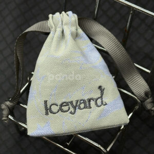fabric drawstring pouch for apparel packaging, accessories, and fashion gifts