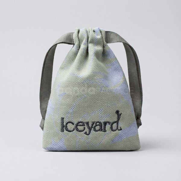 Embroidered Cotton Drawstring Pouch Bags for Apparel Packaging