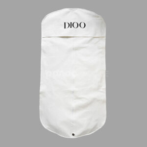 premium non-woven garment bag with zipper and handles for clothing storage
