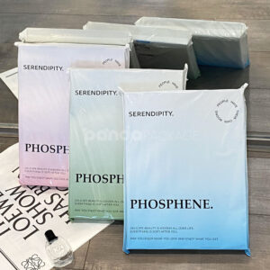 gradient color poly mailer bag with self-adhesive flap for apparel packaging