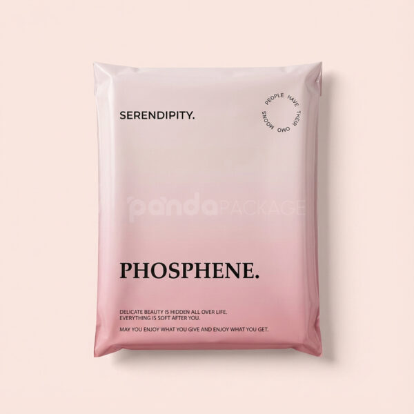 Gradient Color Poly Mailer Bag with Self-Adhesive Seal