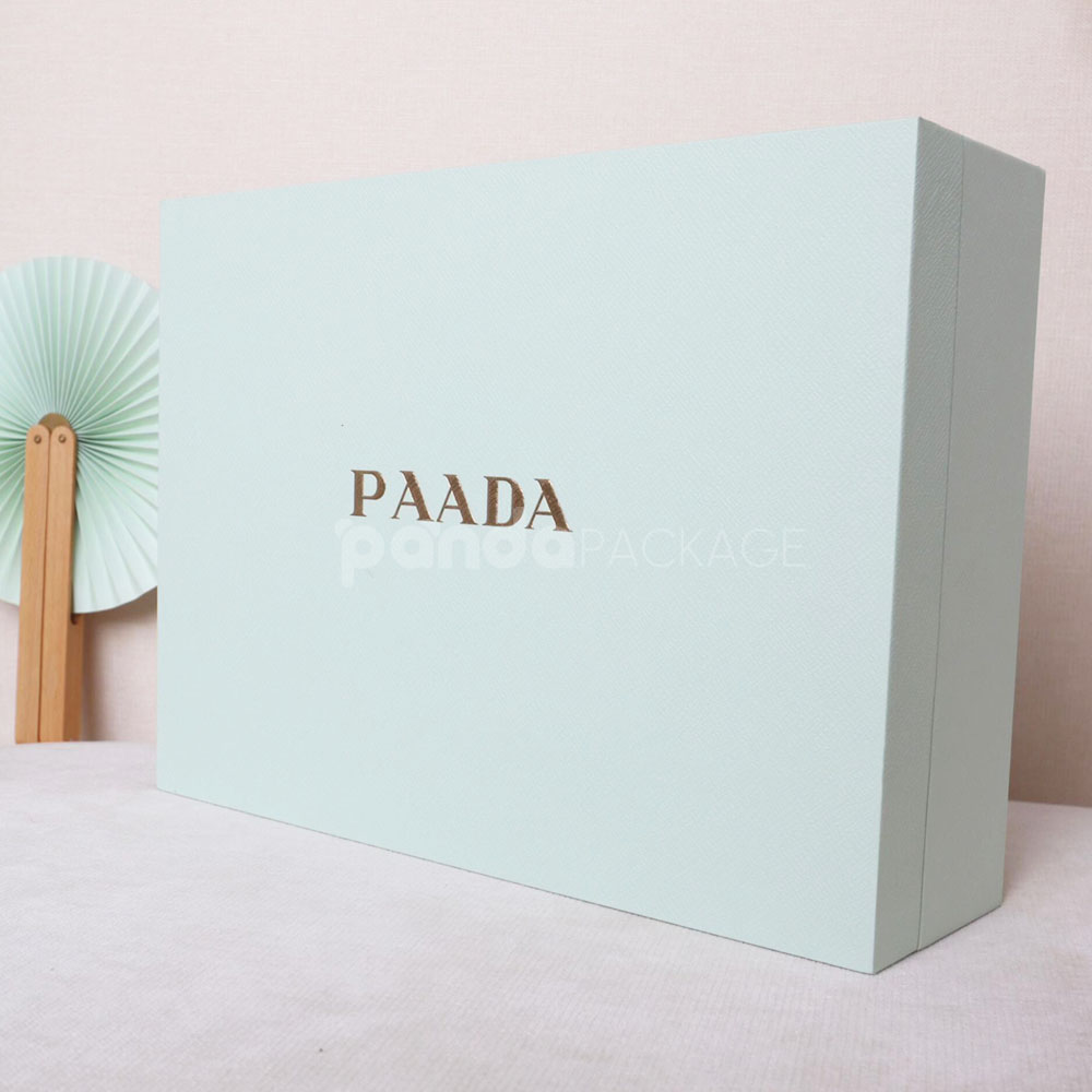 luxury flip lid rigid gift box with drawer and magnetic closure for elegant product packaging