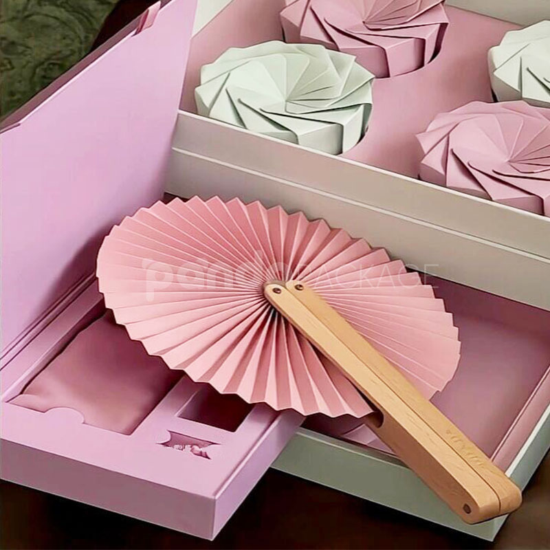 luxury flip lid rigid gift box with drawer and magnetic closure for elegant product packaging