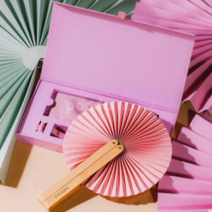 luxury flip lid rigid gift box with drawer and magnetic closure for elegant product packaging