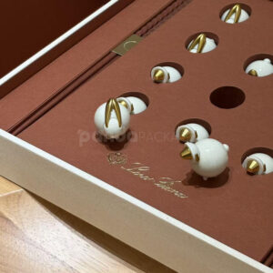 luxury double door rigid box with magnetic closure and drawer for premium gift packaging
