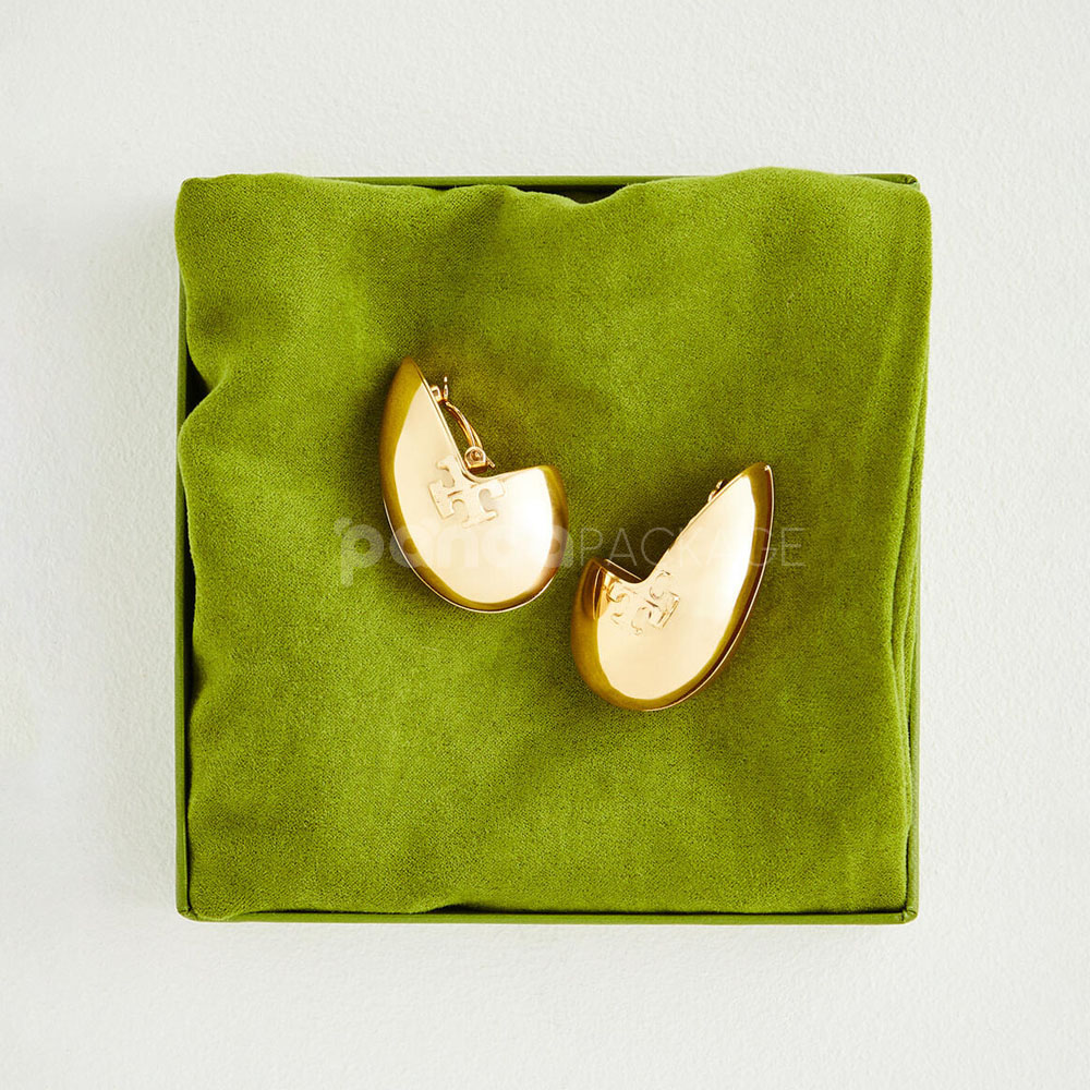 luxury suede drawstring dust bag in olive green for handbags and accessories packaging