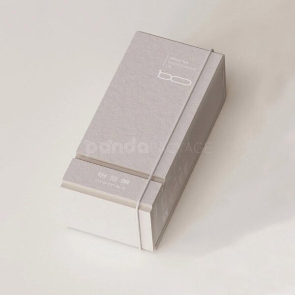 Luxury Matte Folding Rigid Box with Flip Lid for Cosmetics