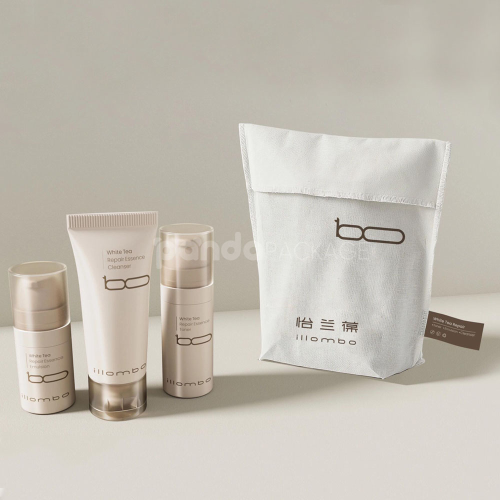 luxury collapsible rigid box with flip lid and recyclable grey paperboard for cosmetic packaging