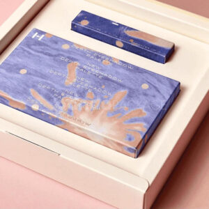 luxury pop-up folding gift box with magnetic closure and 3d paper art design for premium brand invitation packaging