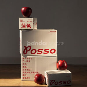 eco-friendly recyclable corrugated cardboard box for shipping and storage
