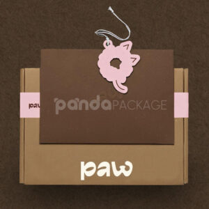 eco-friendly kraft corrugated cardboard box for pet product packaging