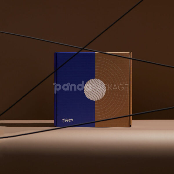 Two-Tone Corrugated Mailer Box for Electronics and Retail Packaging