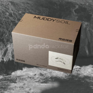 kraft corrugated cardboard box for art and decor product shipping
