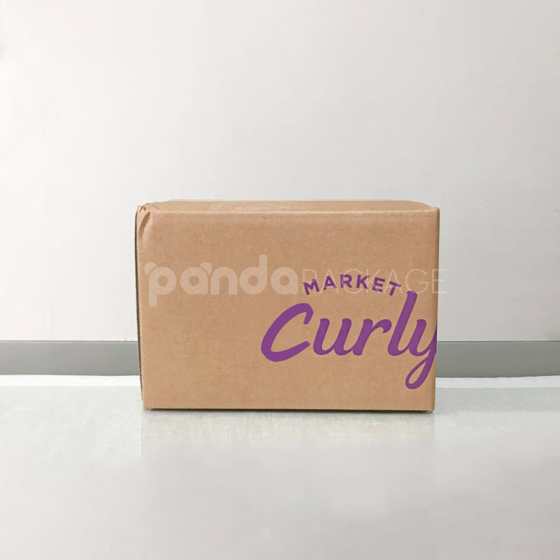 eco-friendly kraft corrugated mailer box for e-commerce and retail packaging