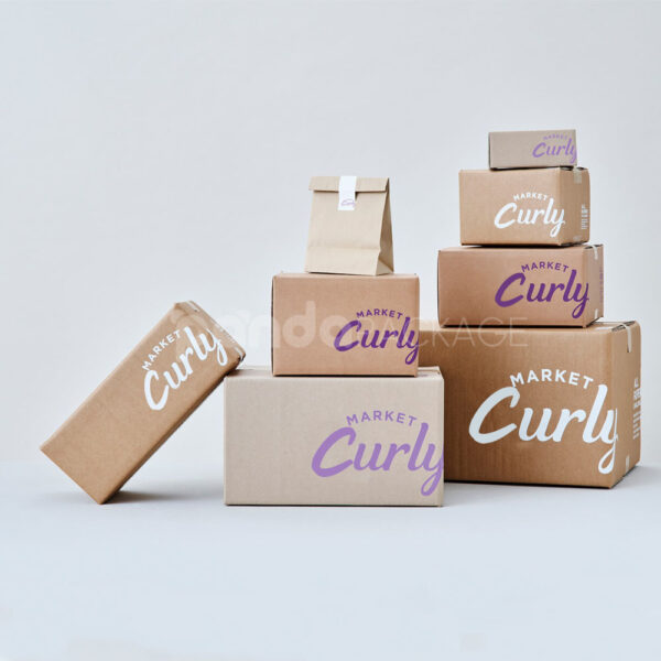 Eco-Friendly Kraft Corrugated Mailer Box for Retail Packaging