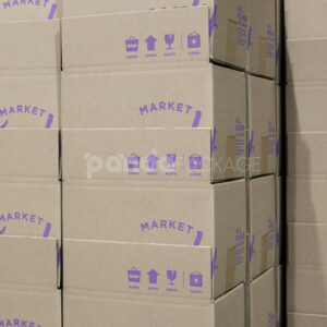 eco-friendly kraft corrugated mailer box for e-commerce and retail packaging