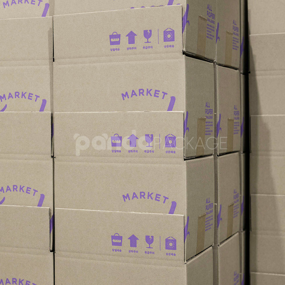 eco-friendly kraft corrugated mailer box for e-commerce and retail packaging